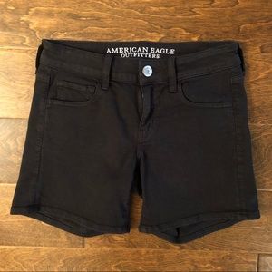 American Eagle Black Shorts